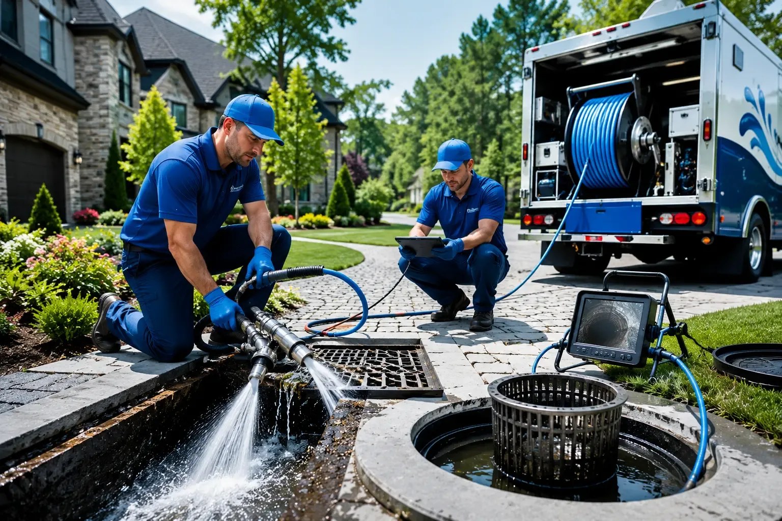 Local outdoor drain cleaning professionals in North Stonington, CT